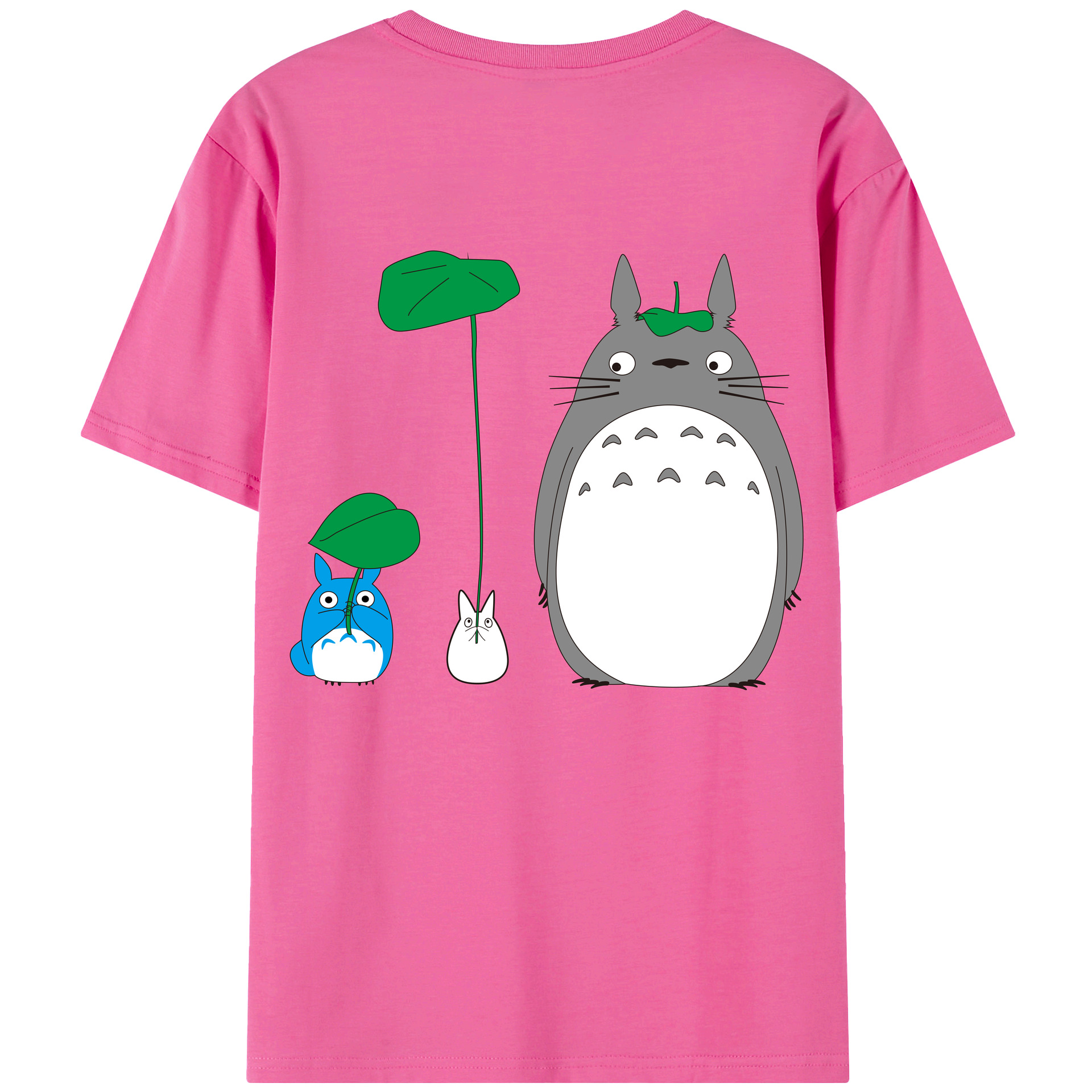 （画像用） となりのトトロ 草壁メイ 草壁サツキ My Neighbor Totoro Satsuki Kusakabe Mei Kusakabe レディース半袖Tシャツ(バックプリント)